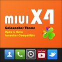 MIUI X4 Go/Apex/ADW Theme FREE