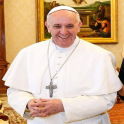 Papst Franziskus zu teilen