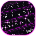 Black and Purple Keyboard
