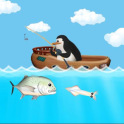 pinguim Fishing
