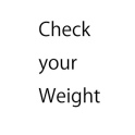 Check Weight