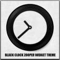 BlackClock Zooper Widget Skin