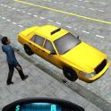 Город 3D Обязанность Таксист