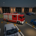 LKW-Parkplatz 3D: Fire Truck