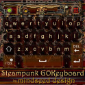 Steampunk GO Keyboard Theme