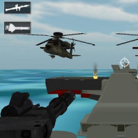 Marinha forças de atirador 3D