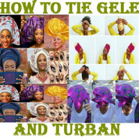 HOW TO TIE GELE AND TURBAN