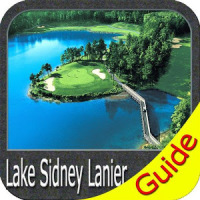 Lake Lanier GPS Offline Fishing Charts Navigator