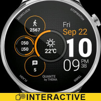 Quante Watch Face & Clock Widget