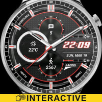 Racing Watch Face & Clock Widget