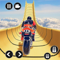 Mega rampa Imposibles pistas Stunt Bike Rider Game