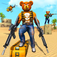 Teddy bear gun strike game: juegos de contraataque