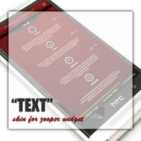 Text Zooper Widget Skin