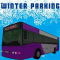 Bus winter parking