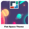 Theme for Xperia : Flat Space