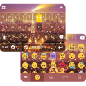 Rainy Paris Emoji iKeyboard