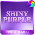 Shiny Purple Theme for Xperia