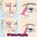 DIY Eyebrows Step by Step