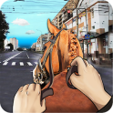 Drive Horse In City Simulator