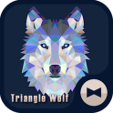 Fondos e iconos Triangle Wolf