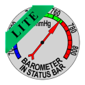 Barometer in der Statuszeile
