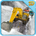 Heavy Snow Excavator Crane SIM