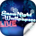 Snow Night Live Wallpaper