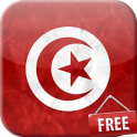 Flag of Tunisia Live Wallpaper