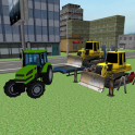 трактор Водитель 3D: город
