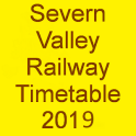 Severn Valley Railway, 2019.
