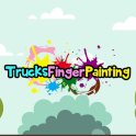 Trucks Finger Painting