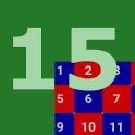 Game of 15 tiles