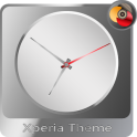 silvery white | Xperia™ Theme