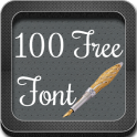 100 Free Font for Galaxy
