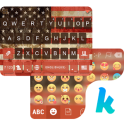 American Emoji Kika Keyboard