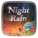 Night Rain GO Launcher Theme