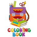 School Kid Coloring Book