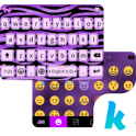 Zebra Sparkle Emoji Keyboard