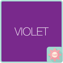 Colorful Talk - Violet 카카오톡 테마