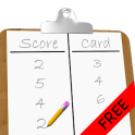 Golf & Discgolf scorecard Free