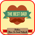 Fathers Day Stickers