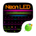 Neon LED GO Keyboard Theme