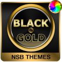 Black & Gold Theme for Xperia