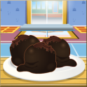 Chocolate Cake Balls Cooking