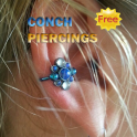 Conch Piercing Designs