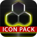 GLOW YELLOW icon pack HD 3D