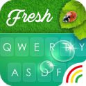Green Keyboard Theme - Emoji&Gif