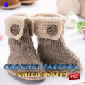 Crochet Pattern Child Boots