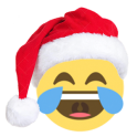 Christmas Emoji Funny Sticker