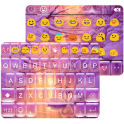Sweet Swan Emoji Keyboard Skin